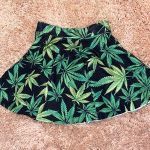 Green Leaf skirt